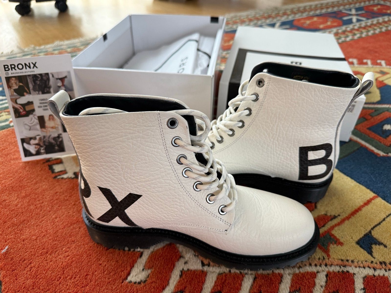 Bronx veterboots wit maat 38, Ophalen of Verzenden, Nieuw, Wit, Lage of Enkellaarzen