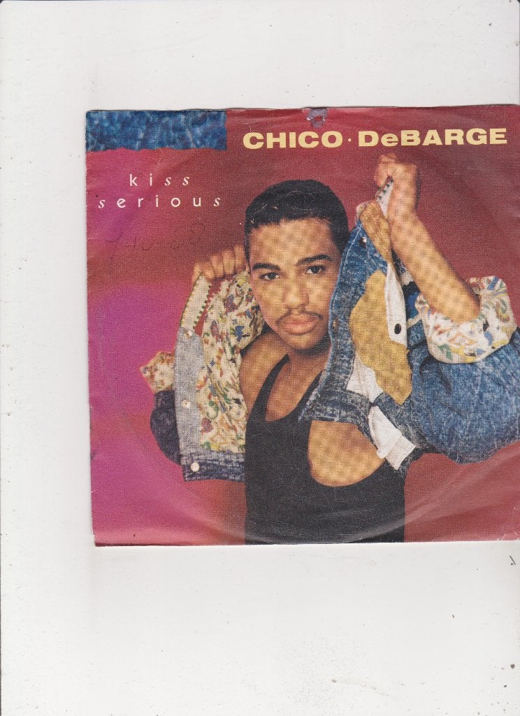 Single Chico DeBarge - Kiss Serious, Ophalen of Verzenden, Gebruikt, 7 inch