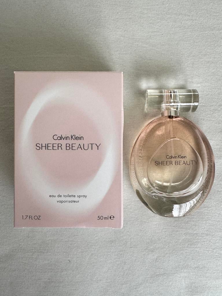 Calvin Klein Sheer Beauty eau de toilette 50 ml, Ophalen of Verzenden, Zo goed als nieuw