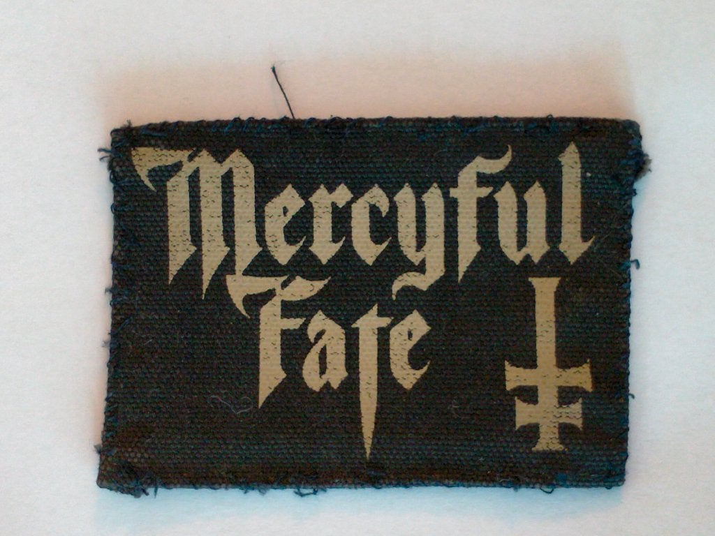 Mercyful Fate metal hardrock kleding embleem patch RARE, Ophalen of Verzenden, Gebruikt, Kleding