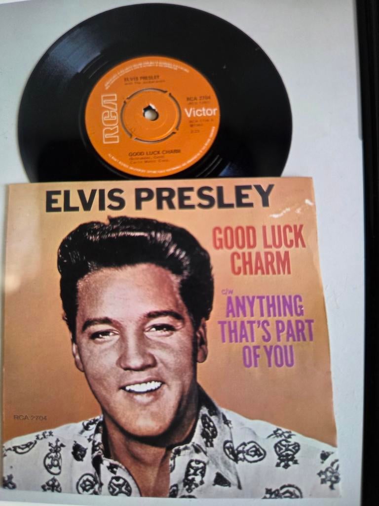 Elvis Presley - Good Luck Charm single, Cd's en Dvd's, Ophalen of Verzenden