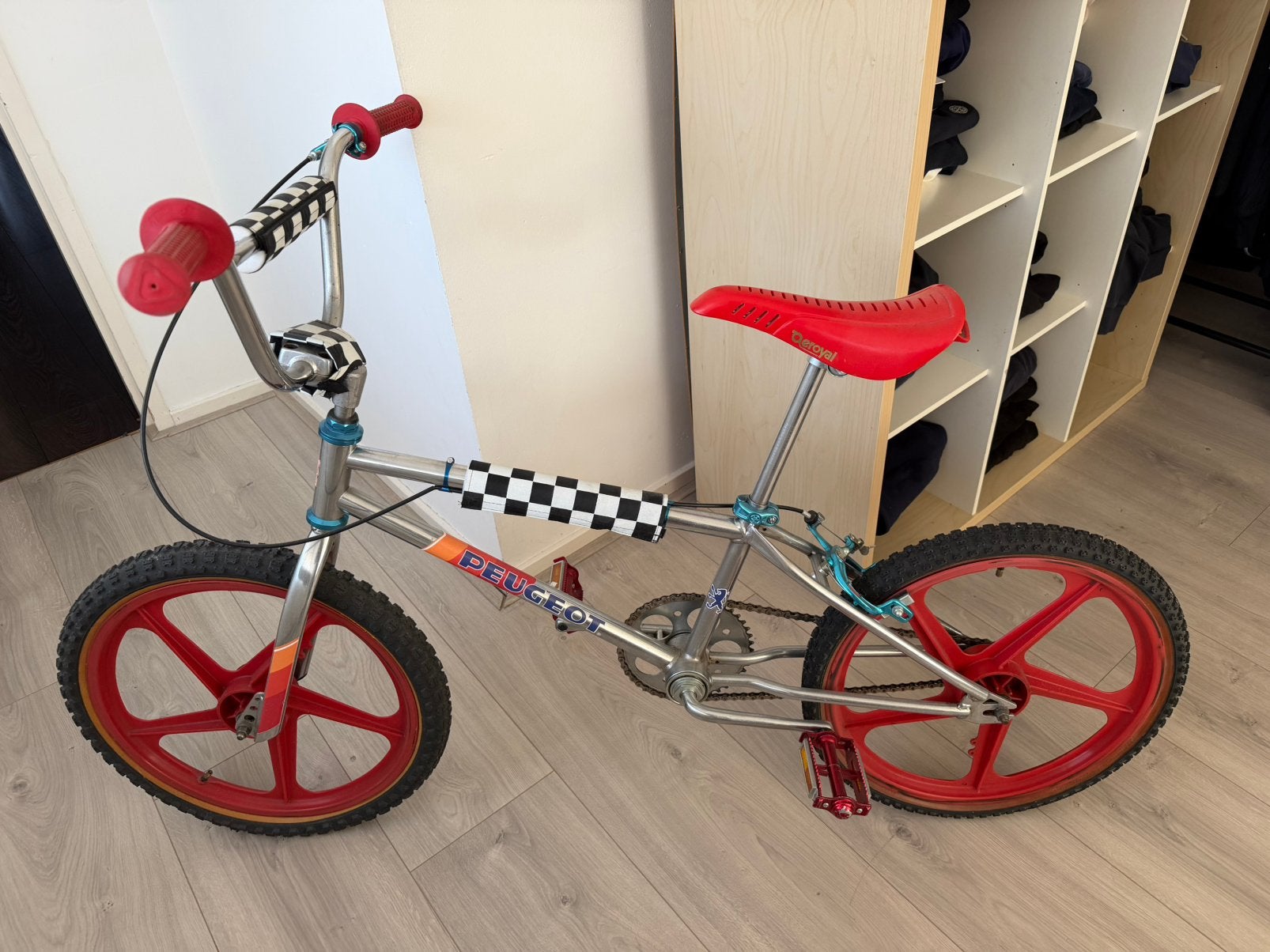 Bmx peugeot cpx nieuw staat .raleigh burner, Ophalen of Verzenden, Zo goed als nieuw, Staal, Minder dan 16 inch