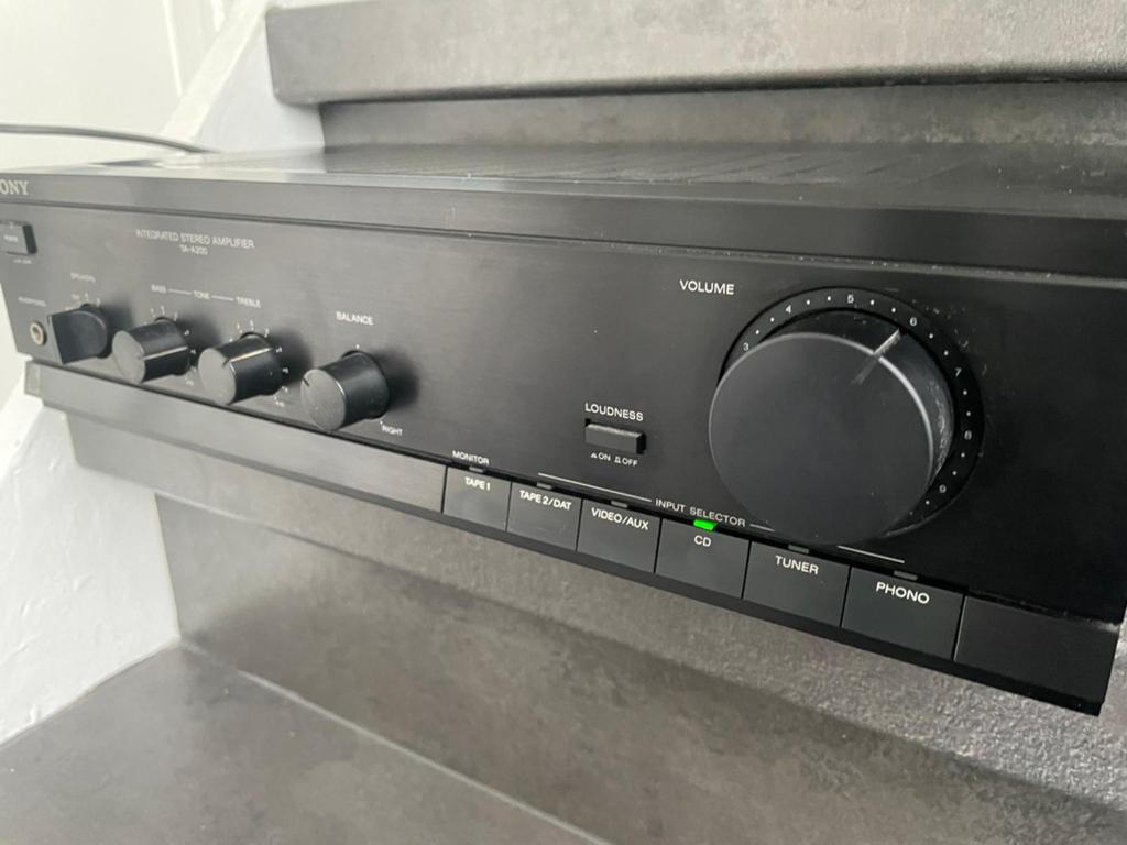 In goede staat Sony Amplifier integrated stereo TA A200, Ophalen of Verzenden, Sony