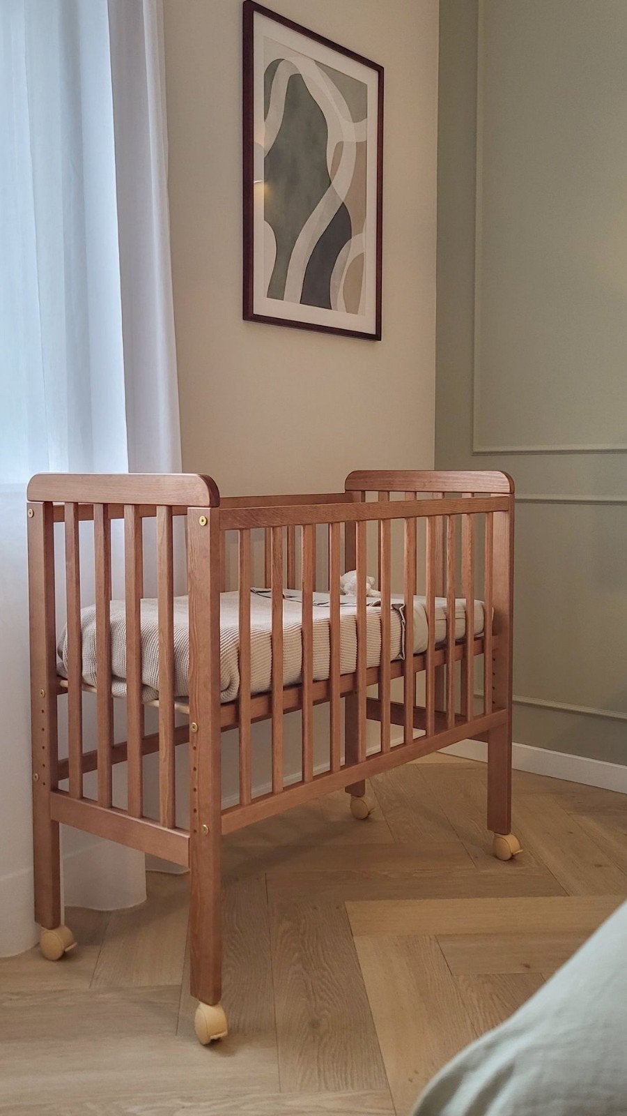 Wieg Hola BB - Als nieuw, Kinderen en Baby's, Ophalen, Zo goed als nieuw, Wieg