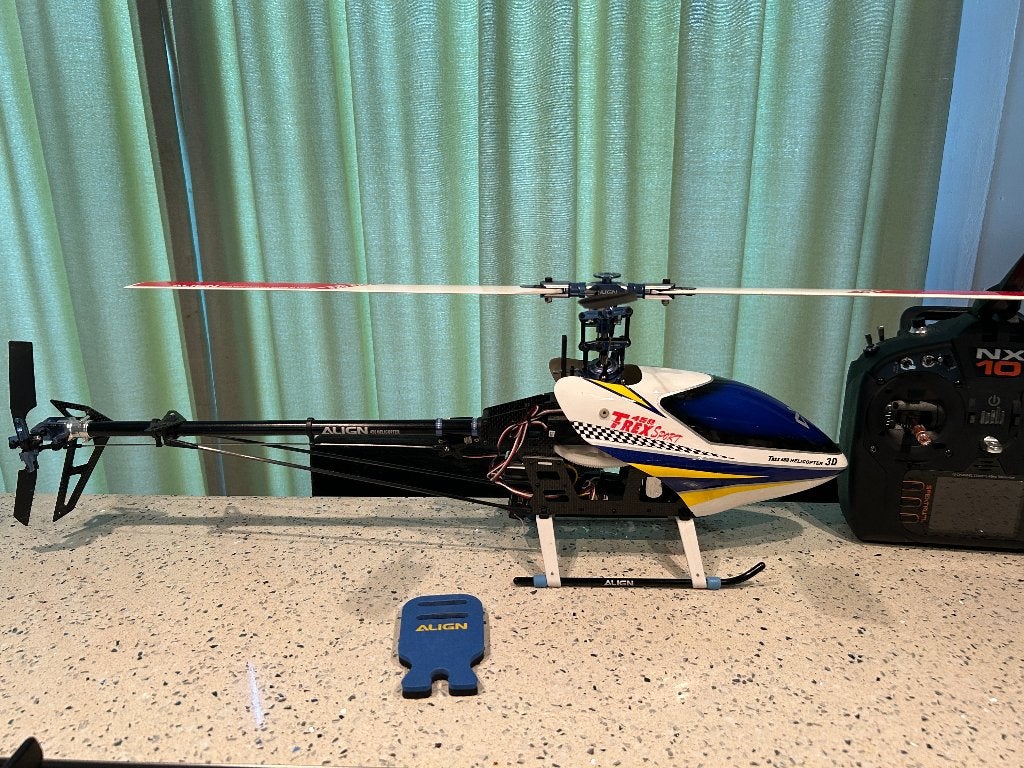 Helicopter Align 450 Sport - Helemaal origineel, Ophalen, Gebruikt, Elektro, Helikopter