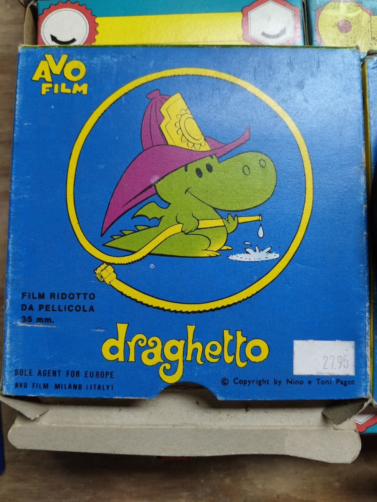 Vintage AVO Film 35mm (Super 8) - Dragh, Ophalen of Verzenden, 35mm film