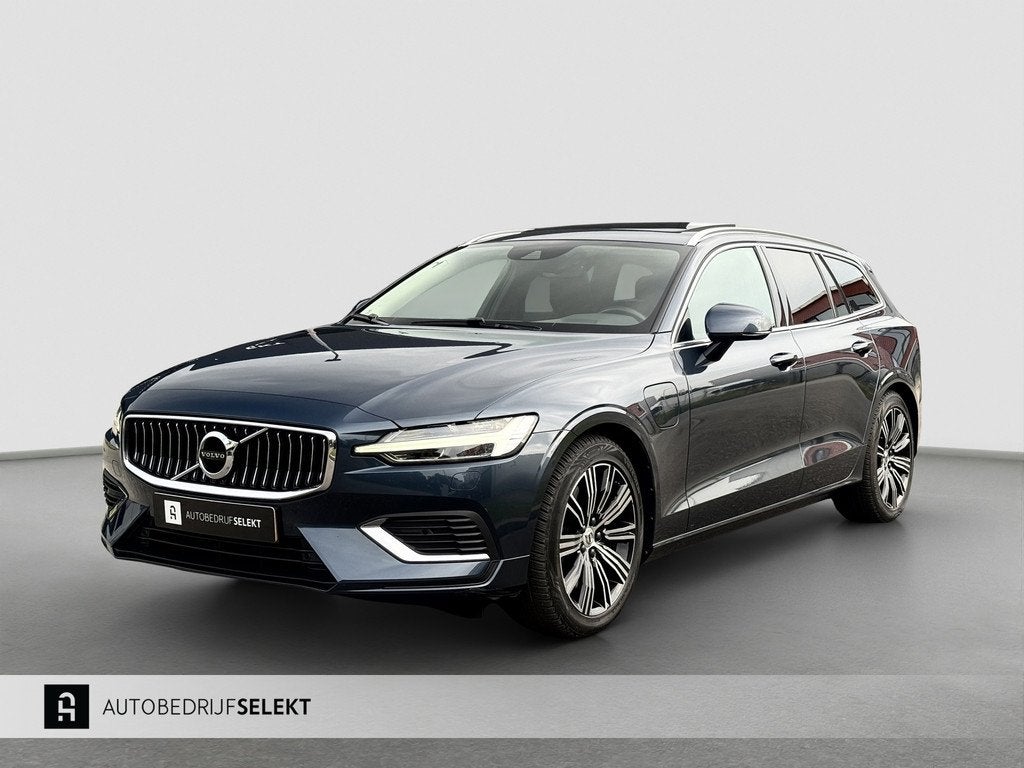 Volvo V60 2.0 T8 Recharge AWD Inscription | Pano | Trekhaak, Auto's, Volvo, Bedrijf, Te koop, V60, 4x4, ABS, Achteruitrijcamera