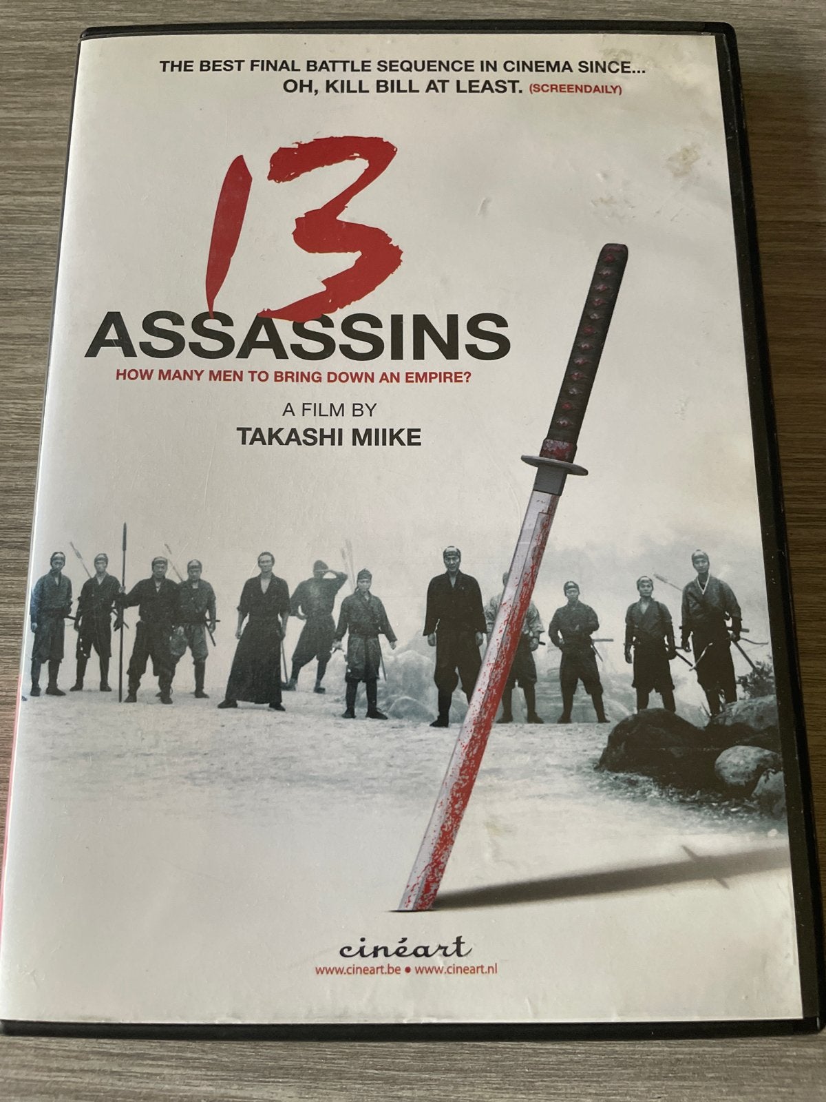 13 Assassins DVD - Takashi Miike Actiethriller, Cd's en Dvd's, Gebruikt, Vanaf 16 jaar, Nederlands, Actiethriller