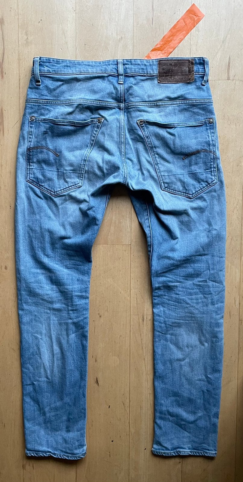G Star Raw G-Star Rader Tapered jeans spijkerbroek W32 L32, Kleding | Heren, Ophalen of Verzenden, Blauw, W32 (confectie 46) of kleiner