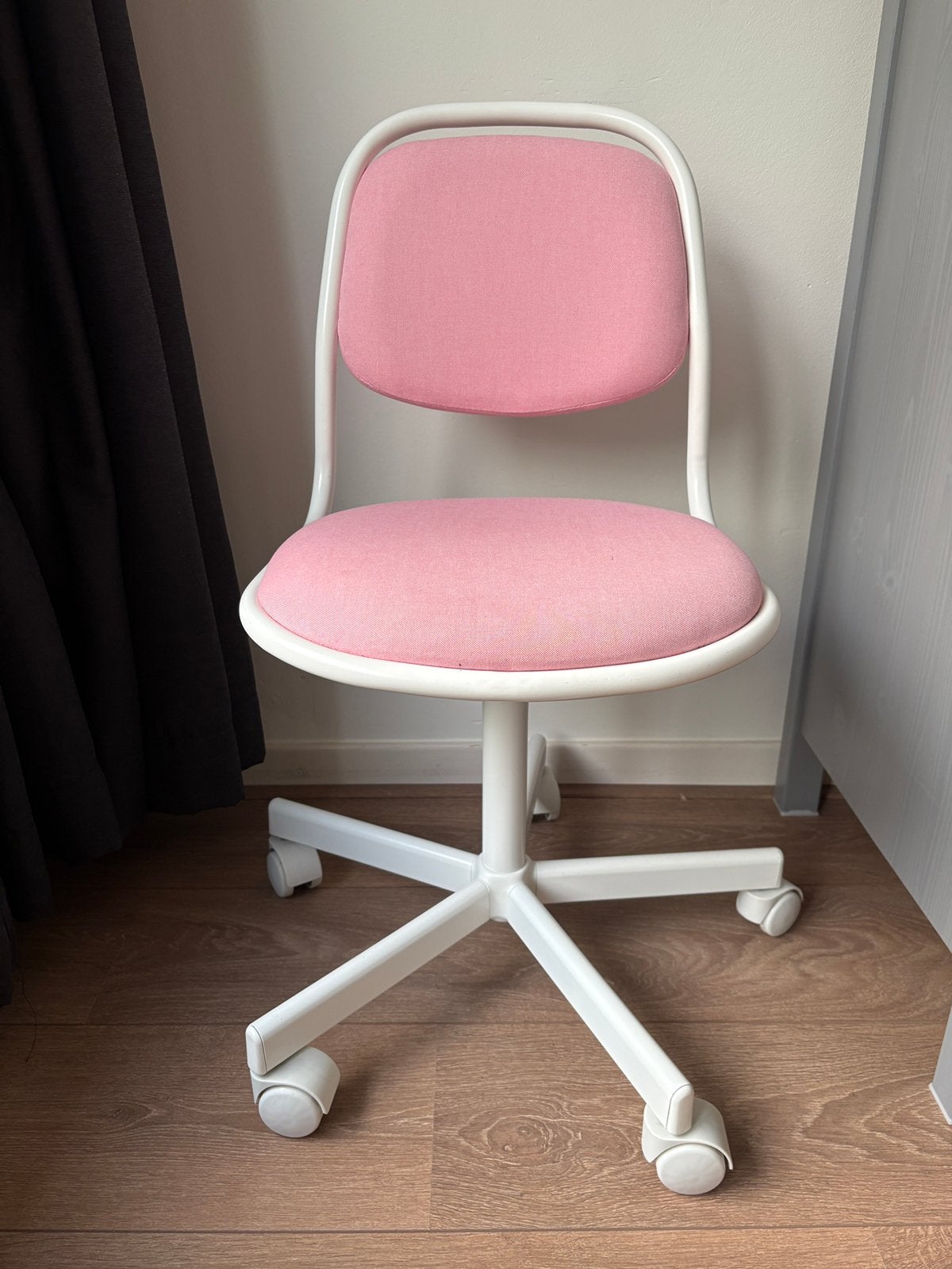 Ikea kinder bureaustoel roze, Ophalen, Zo goed als nieuw, Roze