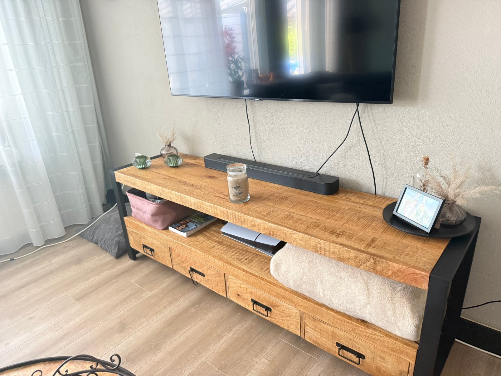 Tv meubel, Ophalen, Zo goed als nieuw, 25 tot 50 cm, Minder dan 100 cm