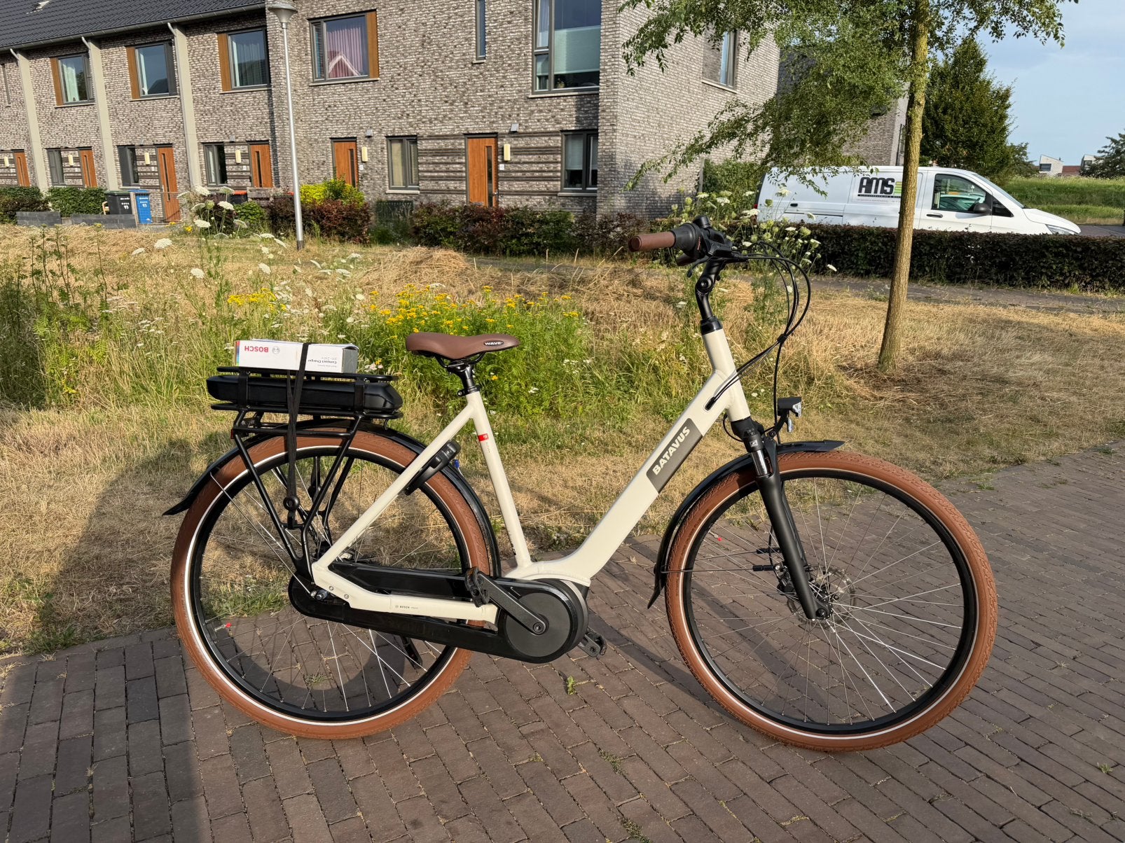 Batavus AlturaE-go N7 Bosch middenmotor, Fietsen en Brommers, Elektrische fietsen, Ophalen, Batavus, Zo goed als nieuw, 50 km per accu of meer