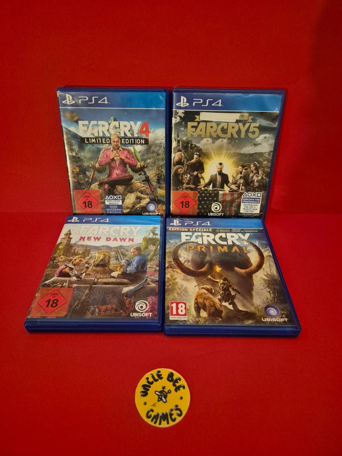 Far Cry 4, 5, New Dawn + Primal, Avontuur en Actie, Vanaf 18 jaar, Verzenden, Sss