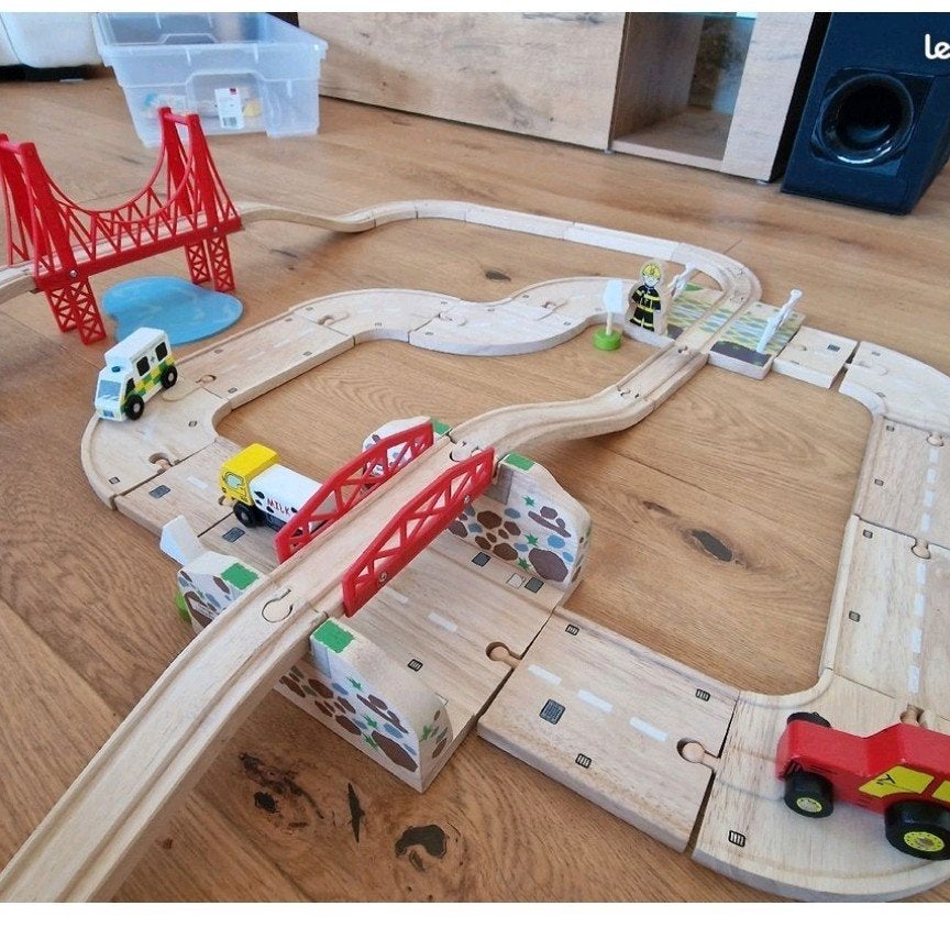 Bigjigs treinbaan, Ophalen, Gebruikt