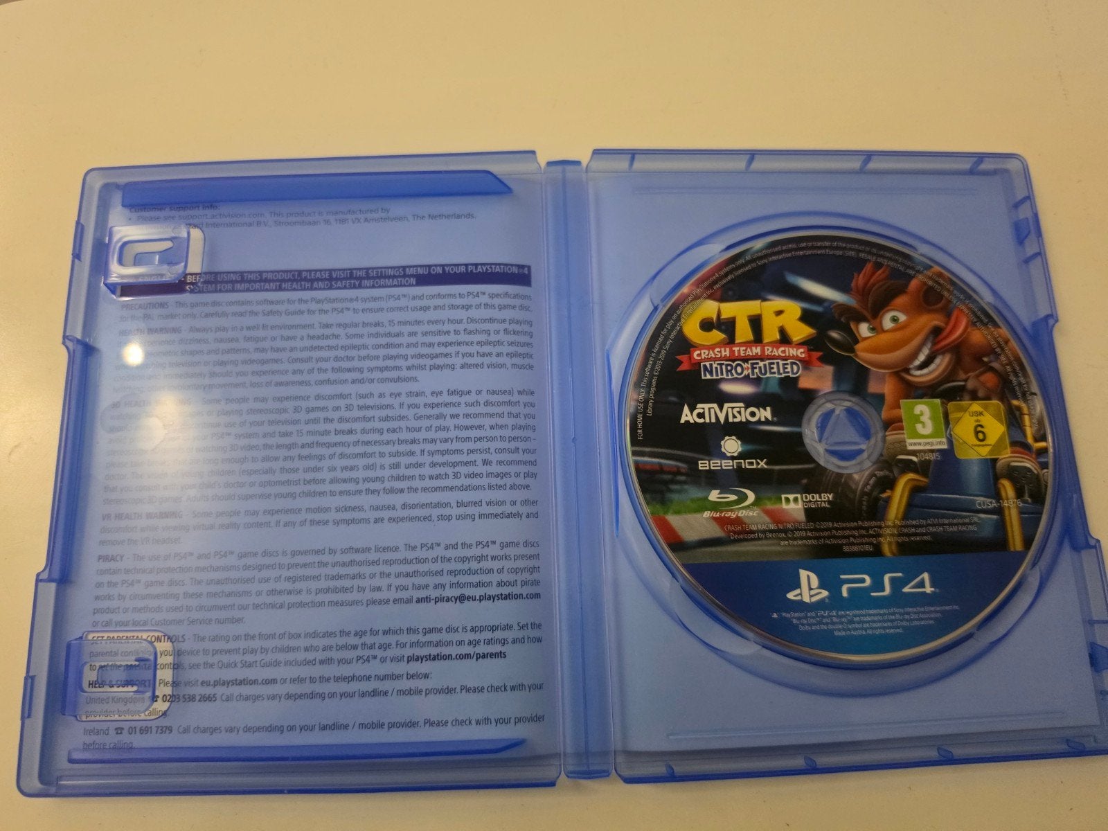 Crash Team Racing Nitro-Fueled voor Ps4 en PS5 Lees Goed, Online, Activision NL, Activision, Racen en Vliegen