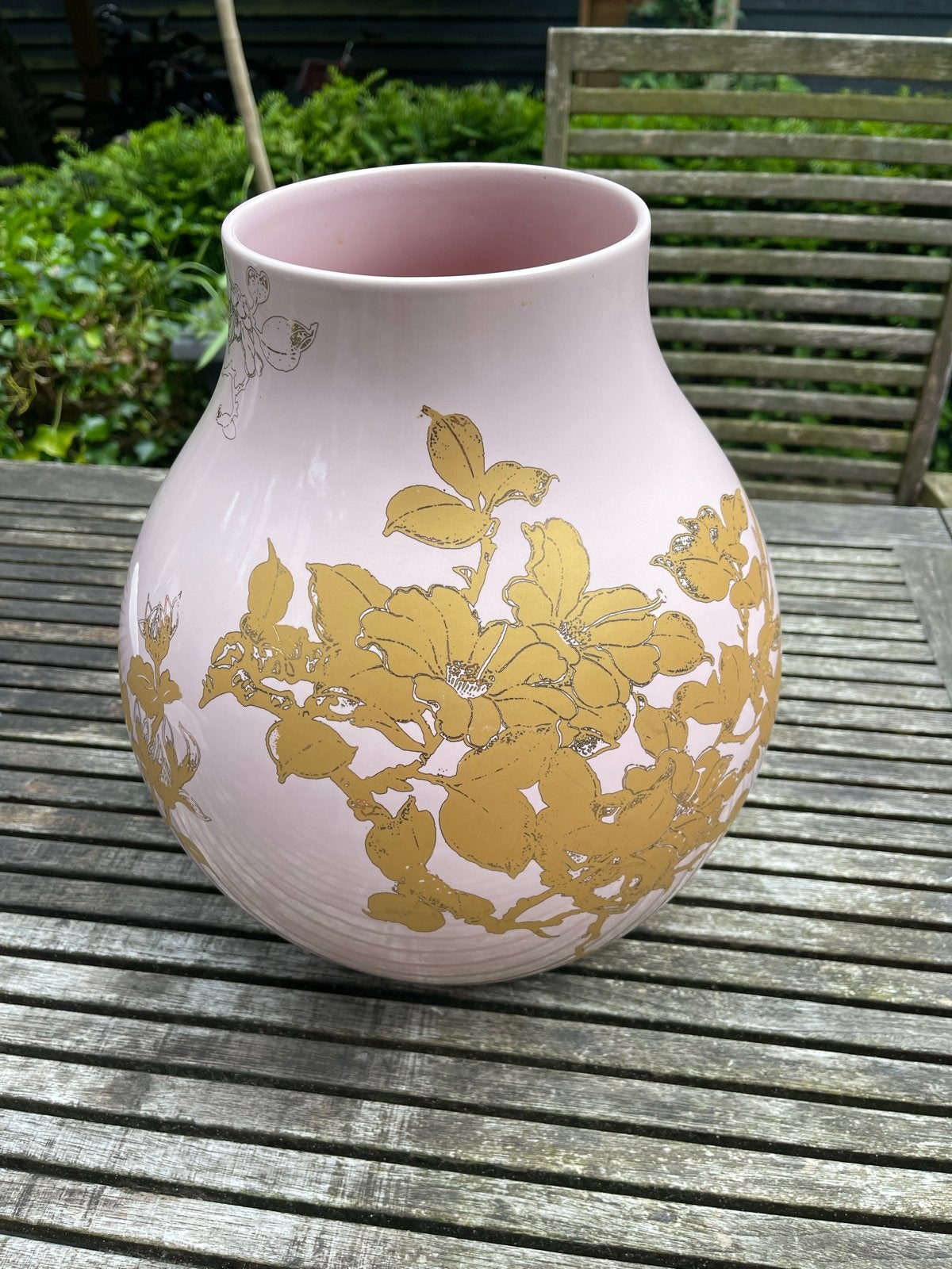 IKEA PS Jonsberg vaas - Hella Jongerius - Roze/Goud, Ophalen