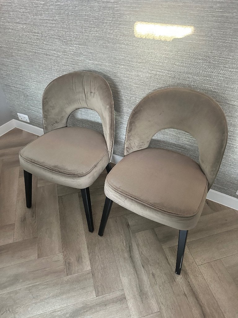 2 luxe stoelen, Ophalen, Zo goed als nieuw, Kunststof, Twee