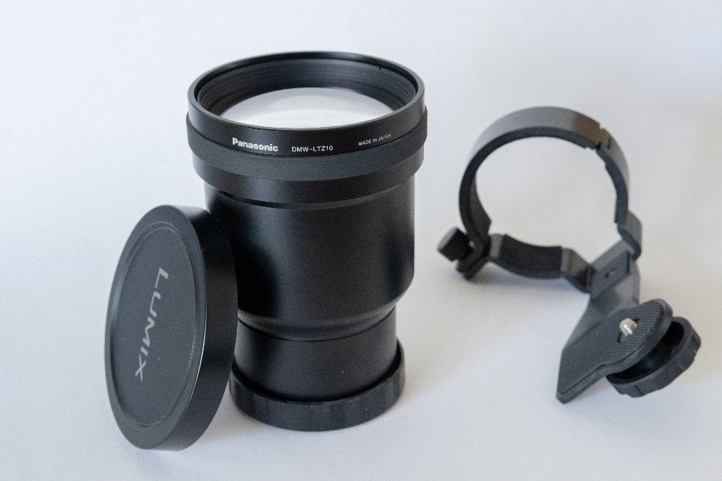 Panasonic Lumix DMW-LTZ10 1.5x Tele Conversion Lens, Ophalen, Gebruikt, Telelens, Lensdoppen