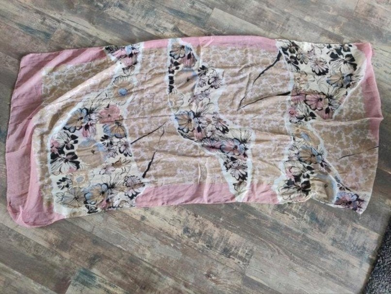 Sjaal - roze, Kleding | Dames, Ophalen of Verzenden, Gedragen, Sjaal