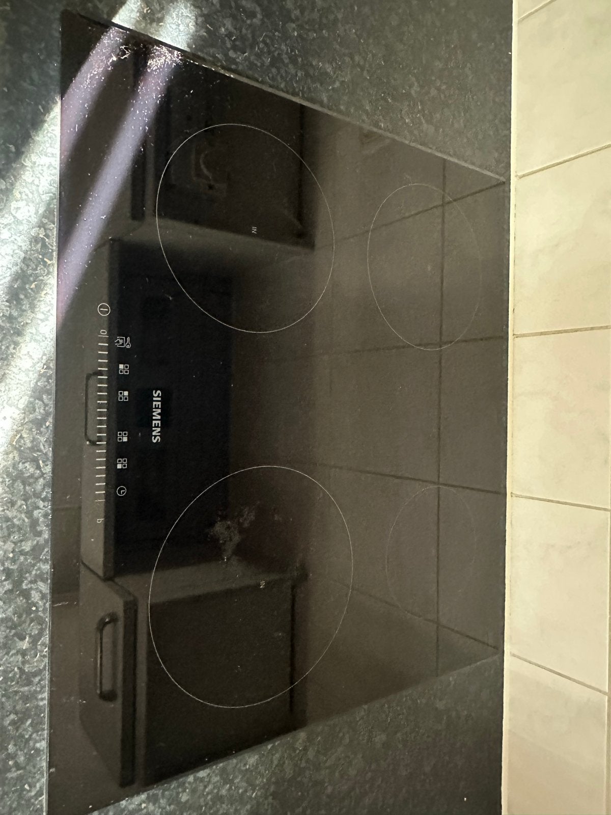 Siemens Inductiekookplaat - 4 zones, Witgoed en Apparatuur, Ophalen, Gebruikt, 4 kookzones, Inductie