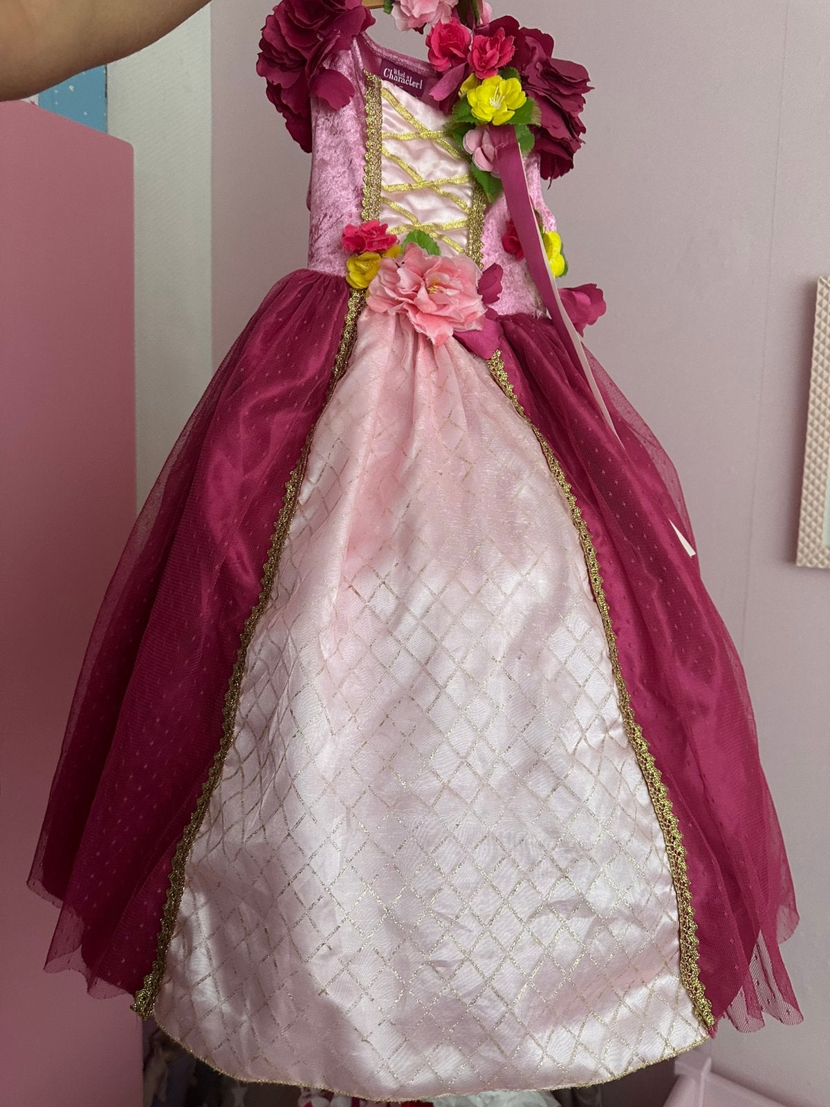Prinsessenjurk, Kinderen en Baby's, Carnavalskleding en Verkleedspullen, Ophalen of Verzenden, Zo goed als nieuw, Meisje
