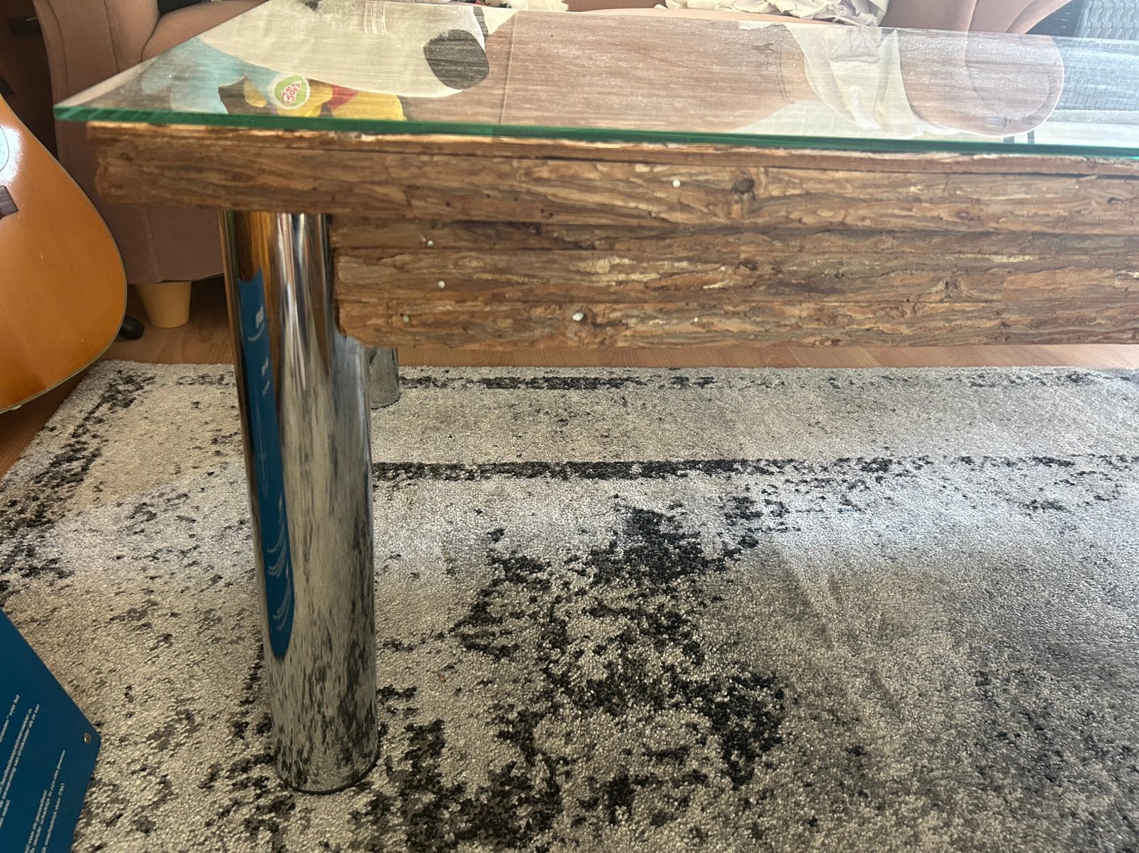 Salontafel, Huis en Inrichting, Tafels | Salontafels, Ophalen, 100 tot 150 cm, 50 tot 100 cm, Zo goed als nieuw