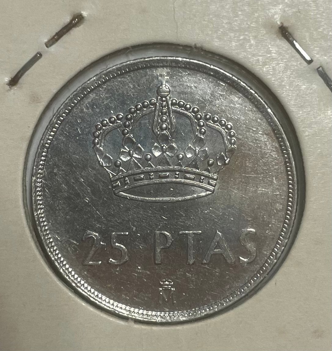 25 pesetas Spanje 1984, Ophalen of Verzenden
