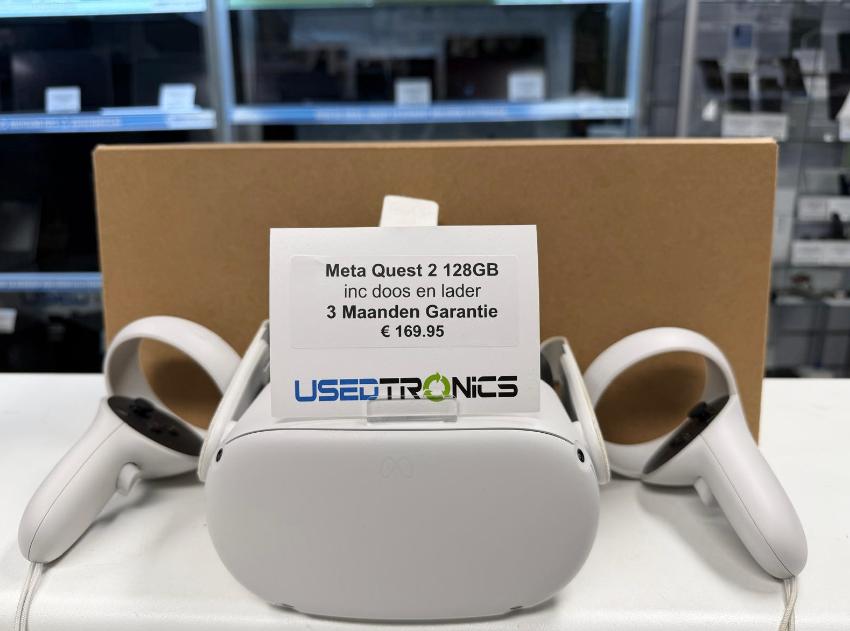 Meta Quest 2 - 128GB, Ophalen of Verzenden, Gebruikt, VR-bril, Overige platformen