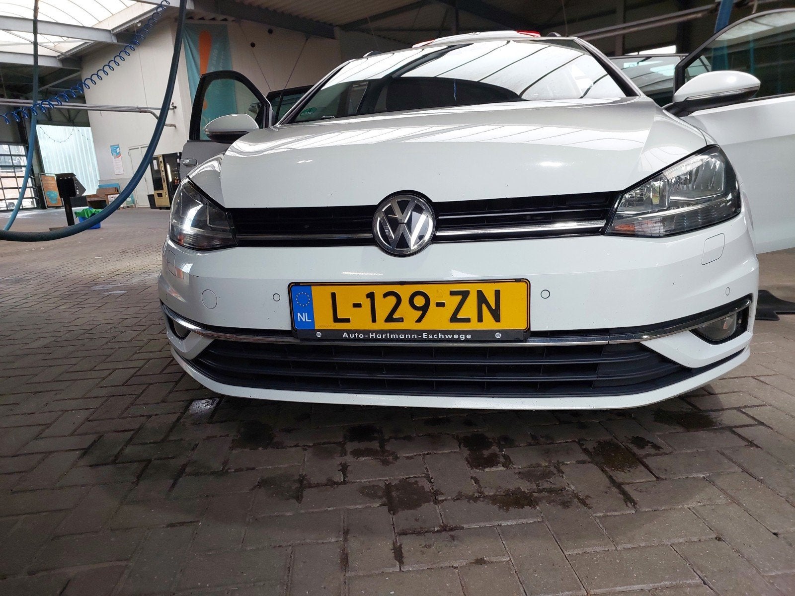 Volkswagen Golf Variant 1.6 TDI 115pk 7-DSG 2017 Wit, 1295 kg, 4 cilinders, Wit, Particulier