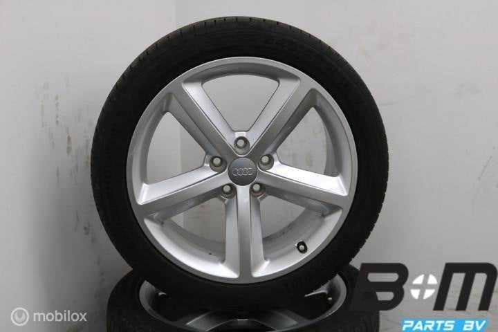 ORIGINEEL! 18 inch velgen Audi A4 8K! 8K0601025Q, Auto-onderdelen, 18 inch, Banden en Velgen, Personenwagen, Zomerbanden