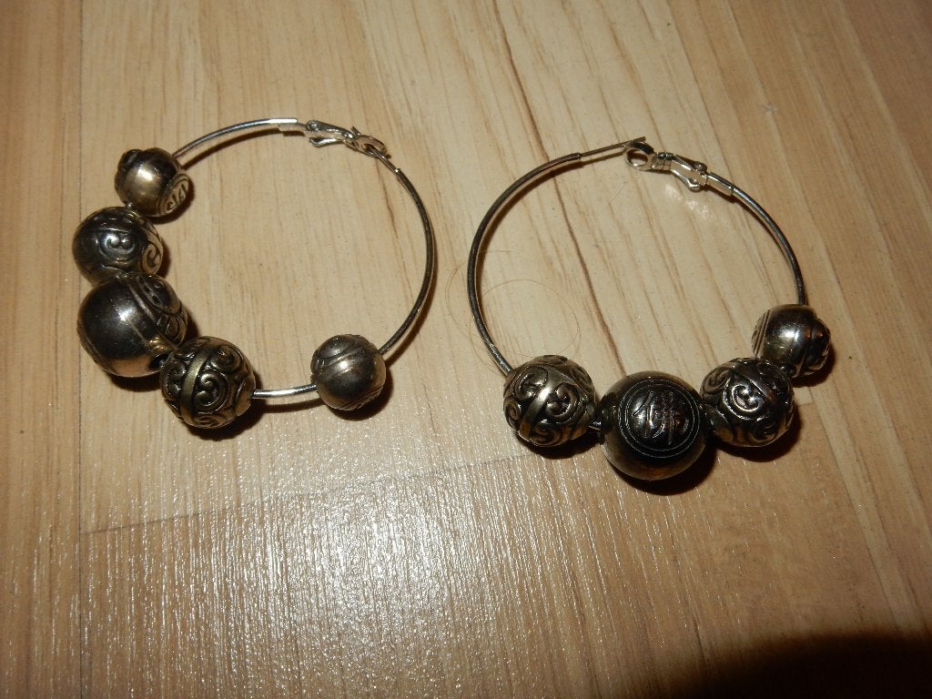 Vintage Sterling Oorbellen. Bohemian stijl, te koop., Overige materialen, Hangers, Ophalen of Verzenden, Zo goed als nieuw