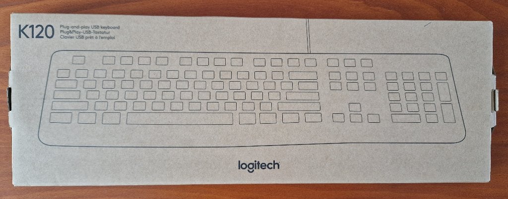 Logitech k120 toetsenbord nieuw in doos, Plug-and-play, Logitech, Nieuw, Ophalen of Verzenden