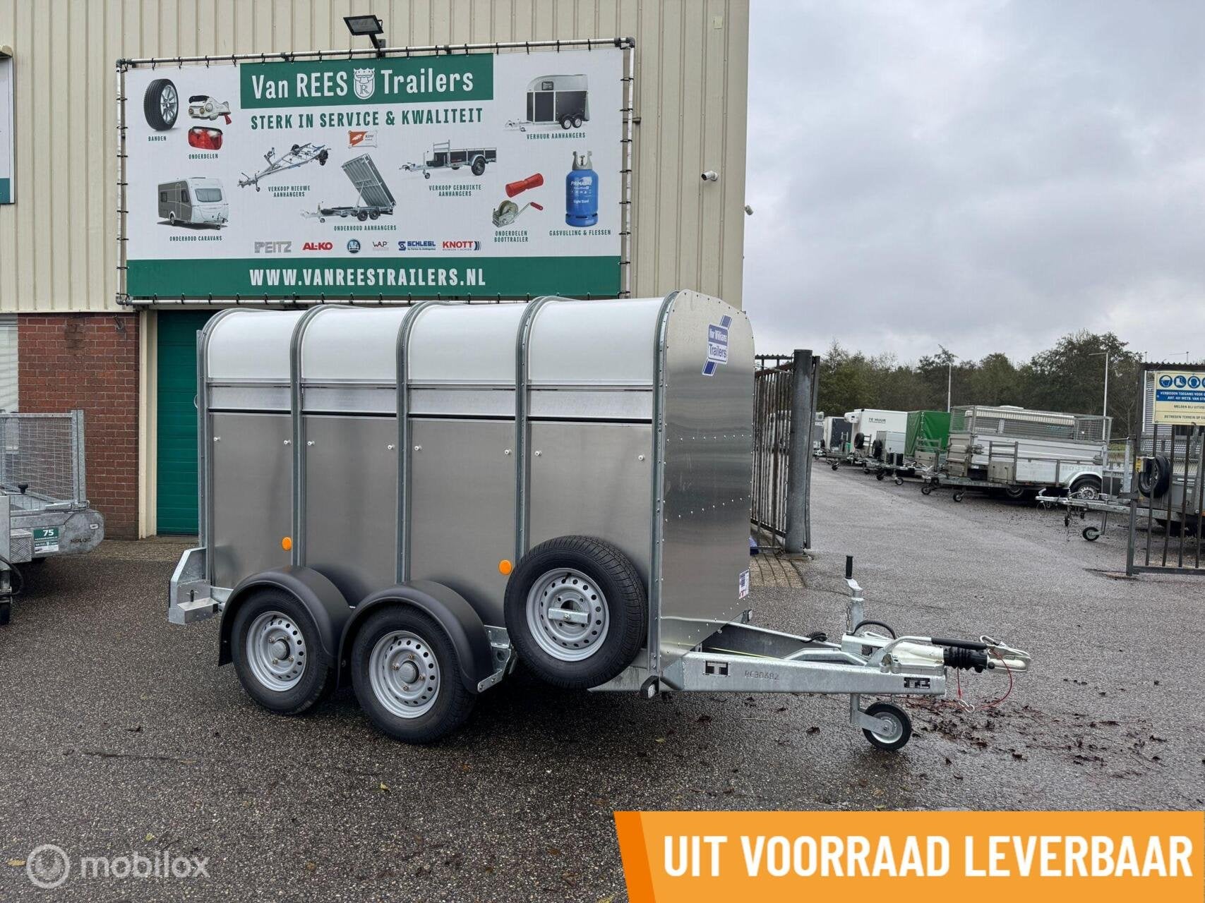 Ifor P8G Tandemasser 250x124x144 veetrailer, Zakelijke goederen, Veehouderij, Overige typen