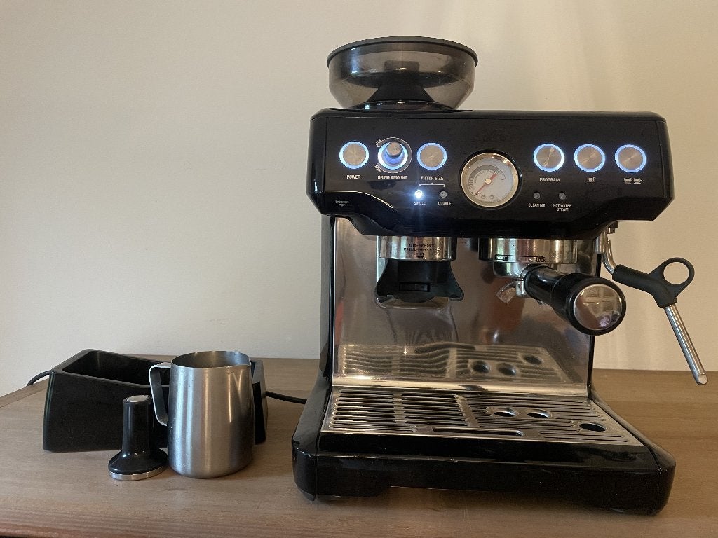 Solis Grind & Infuse Pro 115/A - Pistonmachine, Witgoed en Apparatuur, Espresso apparaat, Niet werkend, Afneembaar waterreservoir