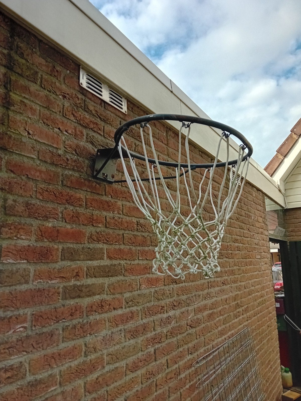basketbal net, Sport en Fitness, Basketbal, Ophalen, Ring, Bord of Paal