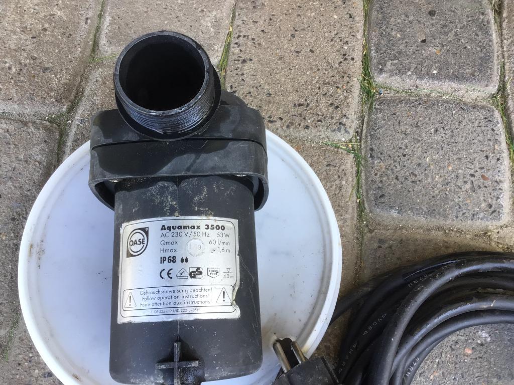 Vijverpomp, Tuin en Terras, Vijver-toebehoren, Ophalen, Gebruikt, Vijverpomp