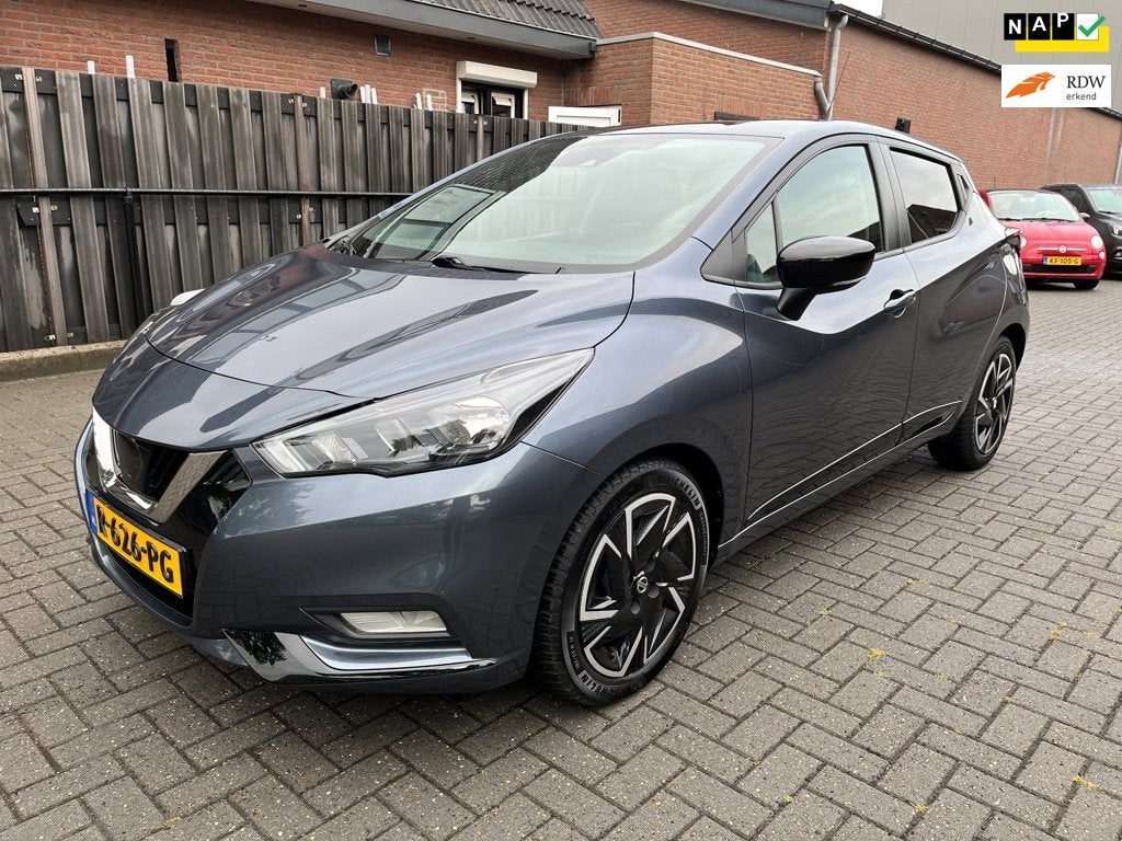 Nissan Micra 1.0 IG-T N-Design Cruise control Bose sound 5 d, Auto's, Voorwielaandrijving, Dealer onderhouden, Stof, Euro 6