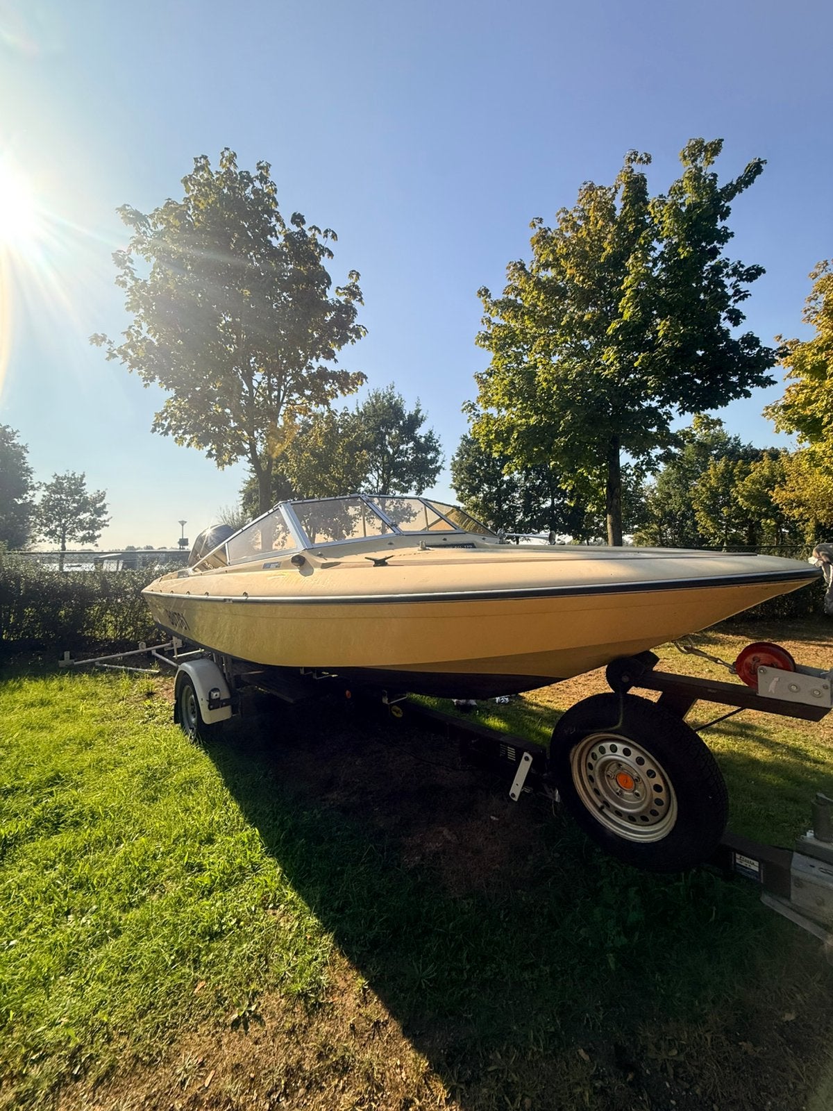 Fletcher Arrowbeau – Mariner 175 pk V6 – trailer, Watersport en Boten, Ophalen, Overige merken, Gebruikt, 120 tot 200 pk