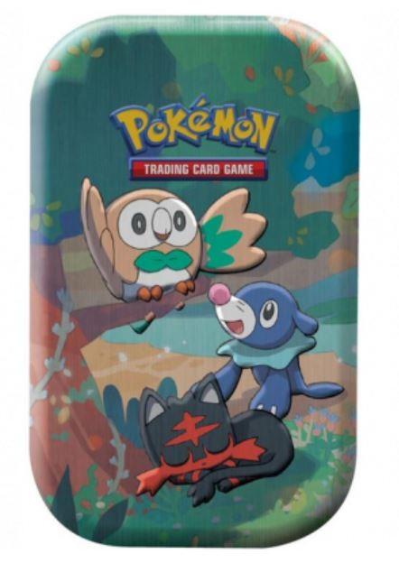 Pokemon - Lege mini Tin met 50 verschillende kaarten 5 Holo, Hobby en Vrije tijd, Verzamelkaartspellen | Pokémon, Ophalen of Verzenden