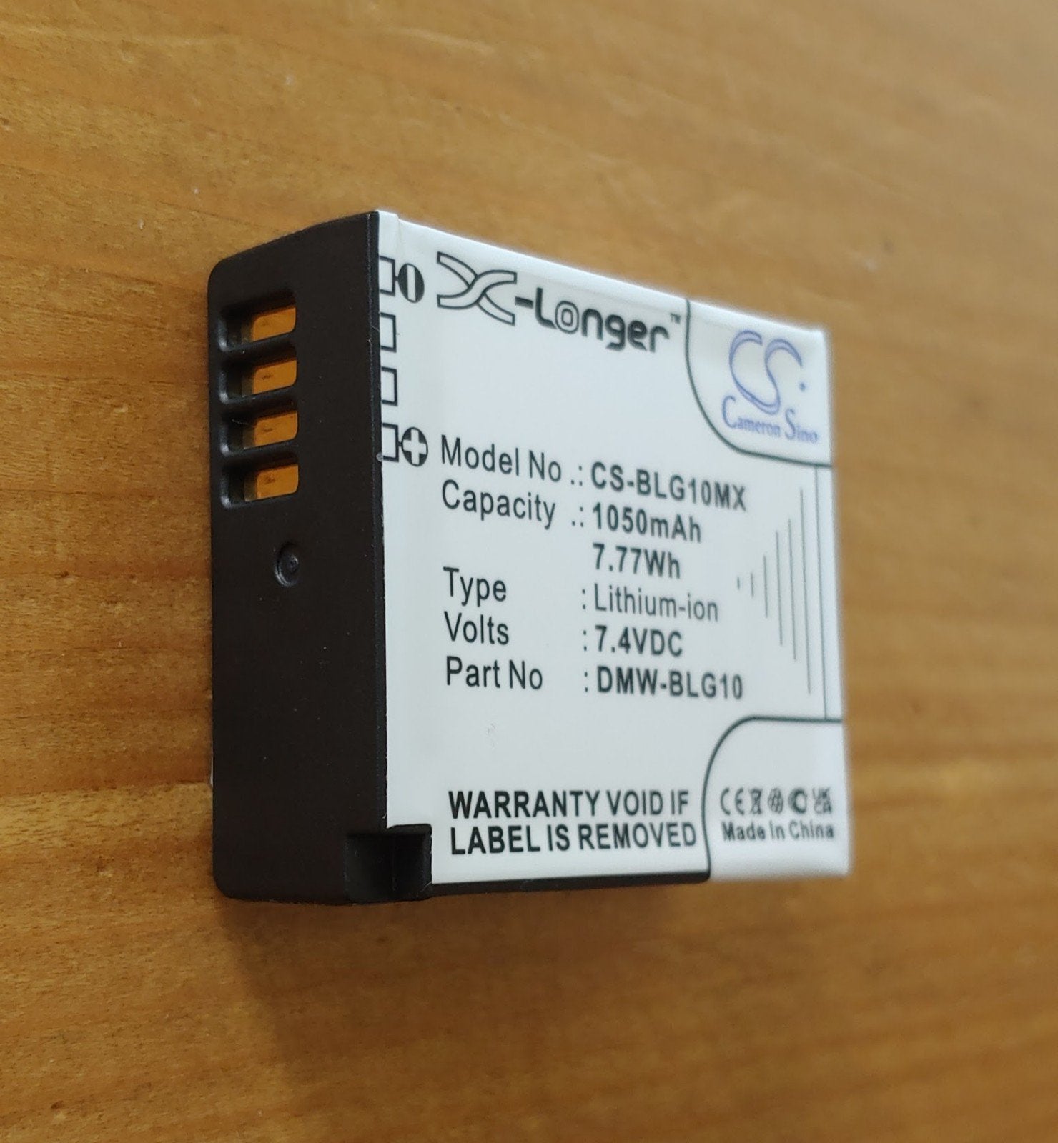 Camera Accu, Ophalen of Verzenden, Gebruikt, Oplaadbaar