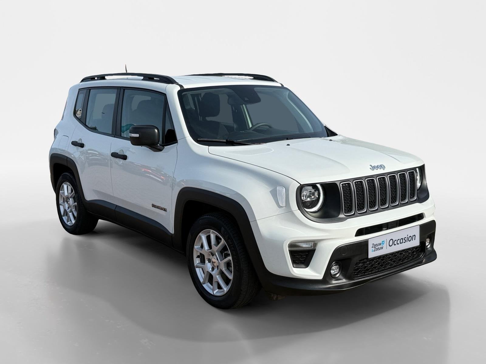 Jeep Renegade 1.5T e-Hybrid Longitude *Automaat*Navi+Camera*, Auto's, Stof, Gebruikt, 4 cilinders, 129 pk