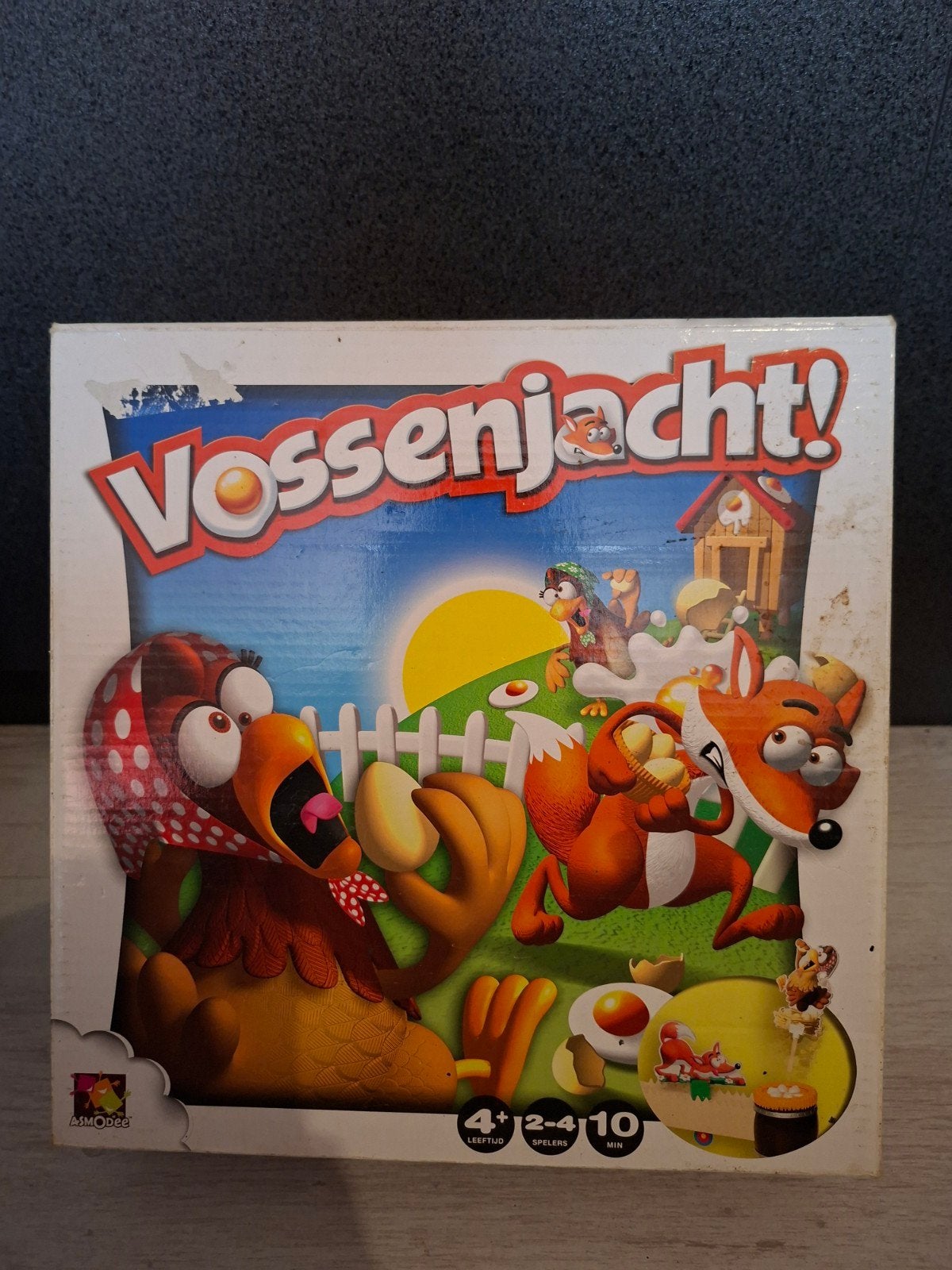 Vossenjacht! Bordspel - Leuk voor het hele gezin, Een of twee spelers, Ophalen of Verzenden, Gebruikt, Asmodee
