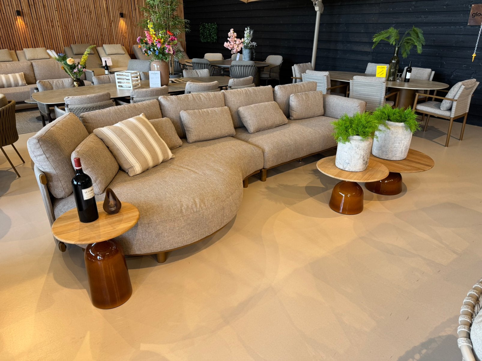 Safina loungeset 4 Seasons outdoor winkelmod, Ophalen, Zo goed als nieuw
