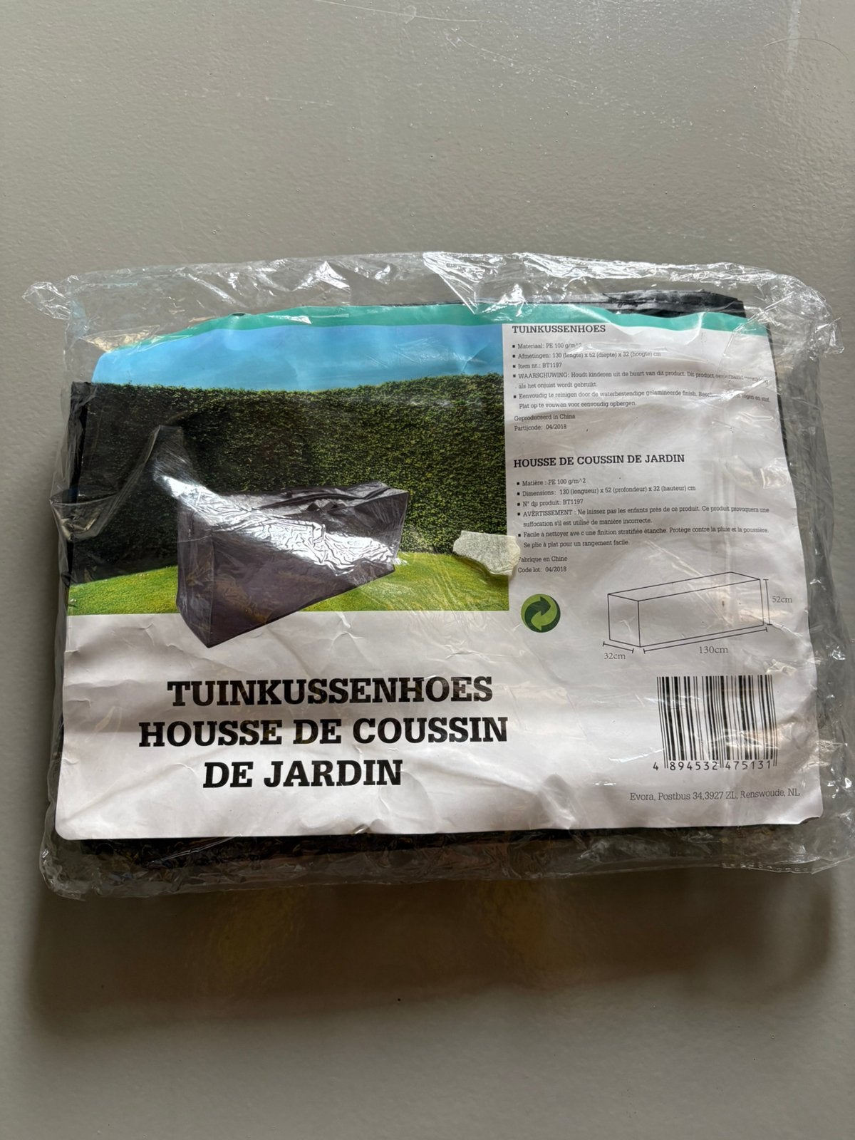 Hoes tuinkussens, Ophalen, Zo goed als nieuw