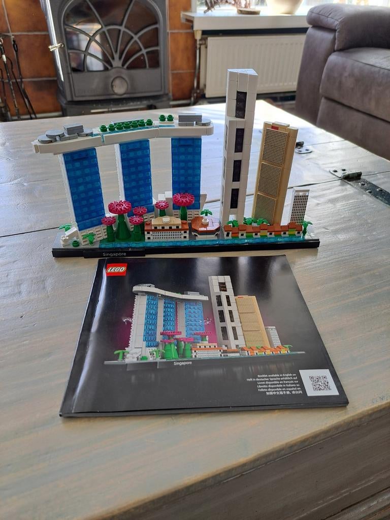 LEGO Architecture Singapore (21057), Lego, Compleet, Architecture, Ophalen of Verzenden