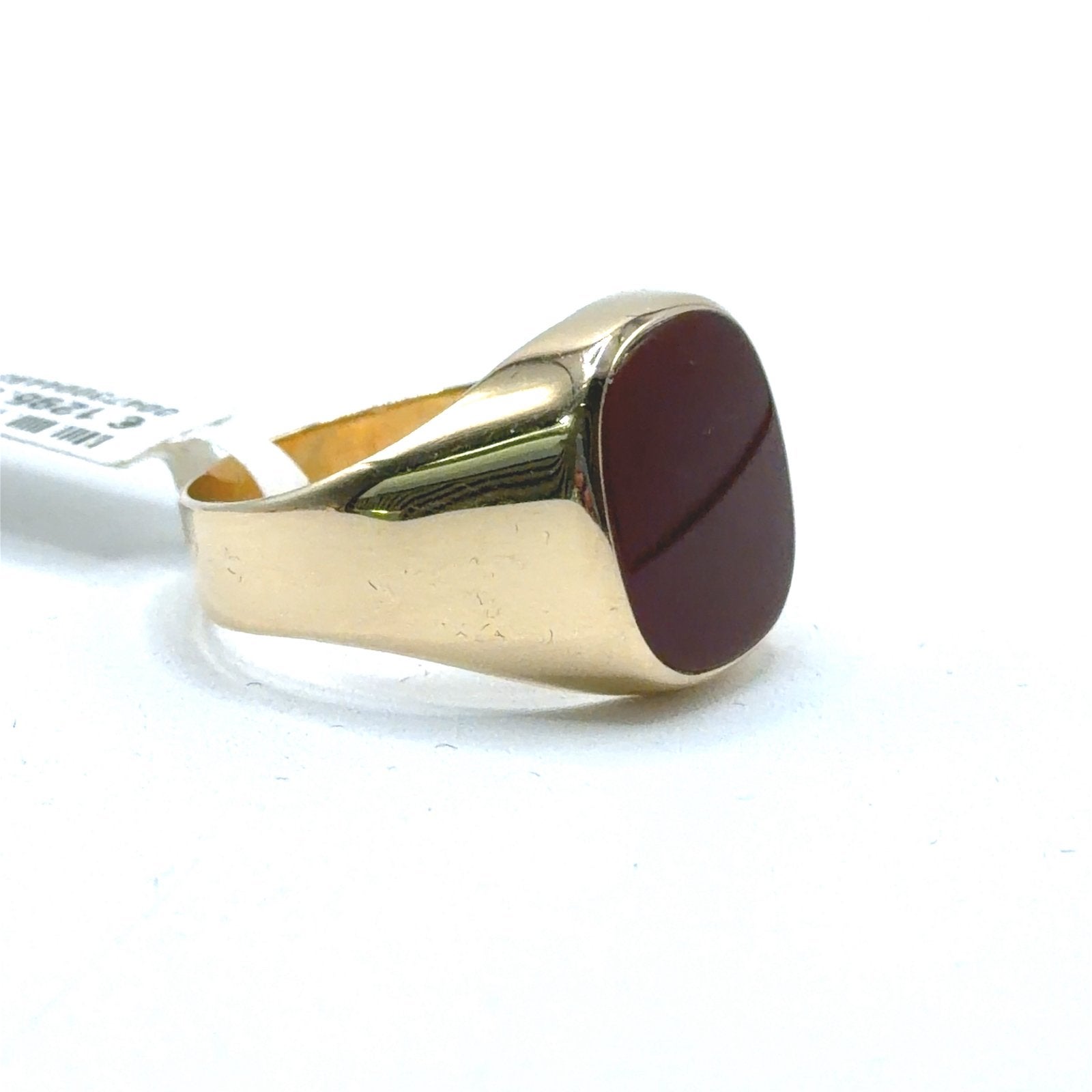 Gouden heren ring 14karaat, 19 tot 20, Nieuw, Ophalen of Verzenden, W
