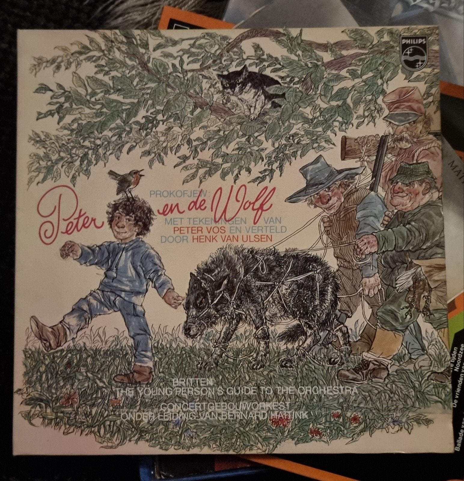 Prokofjev: Peter en de Wolf - Philips LP, Ophalen of Verzenden, Gebruikt, 12 inch, LP