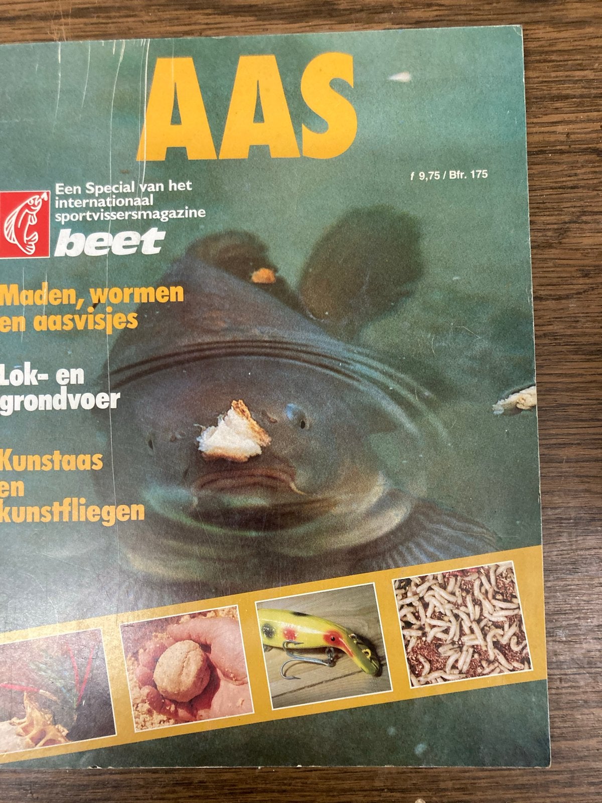 Vintage AAS Sportvissersmagazine - Editie met Albatros adver, Ophalen of Verzenden, Zo goed als nieuw, Boek of Tijdschrift
