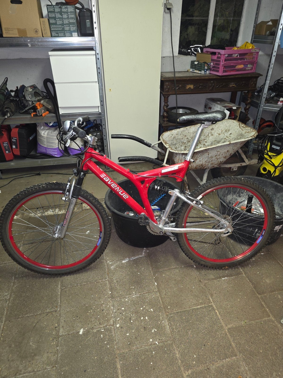 Mtb Typhoon met Shimano schakel, Ophalen, Gebruikt, Overige merken