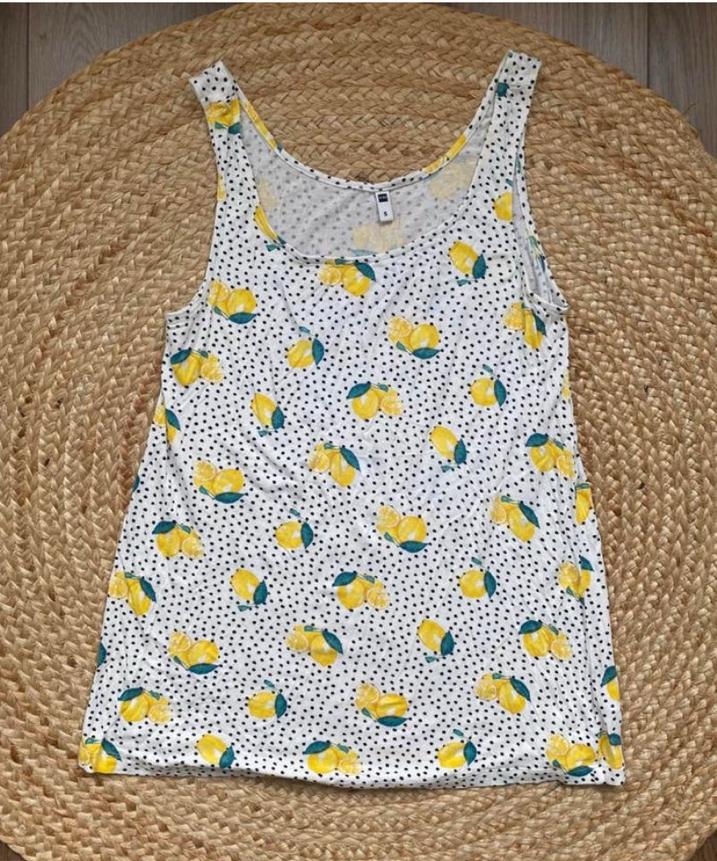 Singlet HEMA maat S/M, Kleding | Dames, Tops, Wit, Ophalen of Verzenden, Zo goed als nieuw, Maat 36 (S)